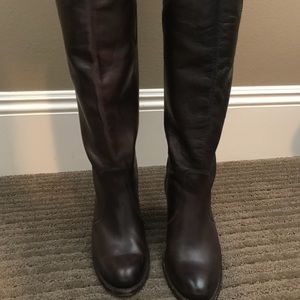 Frye Mustang Stitch Tall Boots